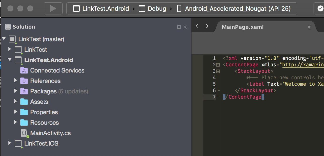 Android Project expanded