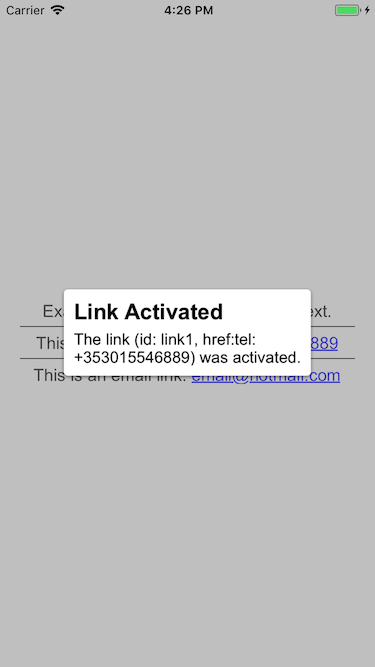 TestLink.iOS Phone Link